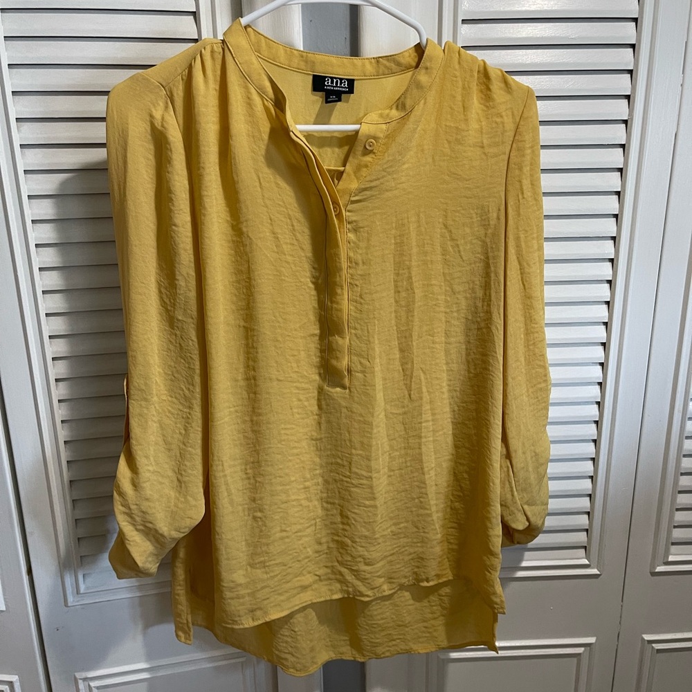Yellow top long sleeve